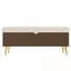 Banc Boucle avec rangement rabattable et siège capitonné-93987284