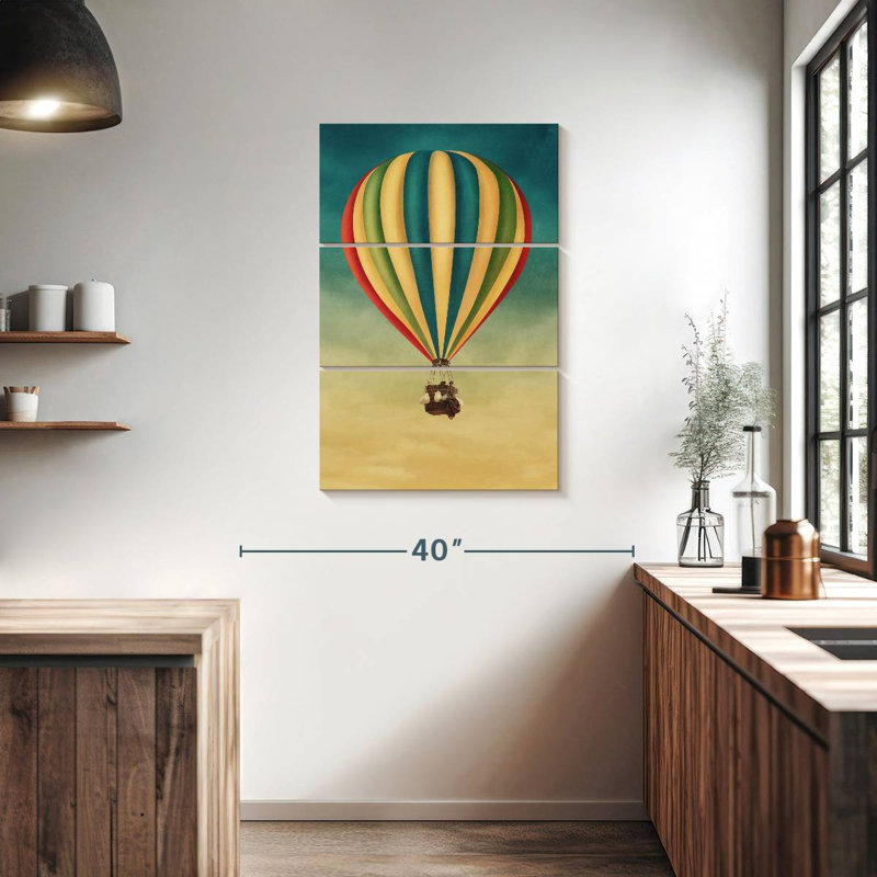 Montgolfière Mehar, H 38 po x l 24 po