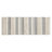 Woven Texture Stripe Bath Rug 22X58"