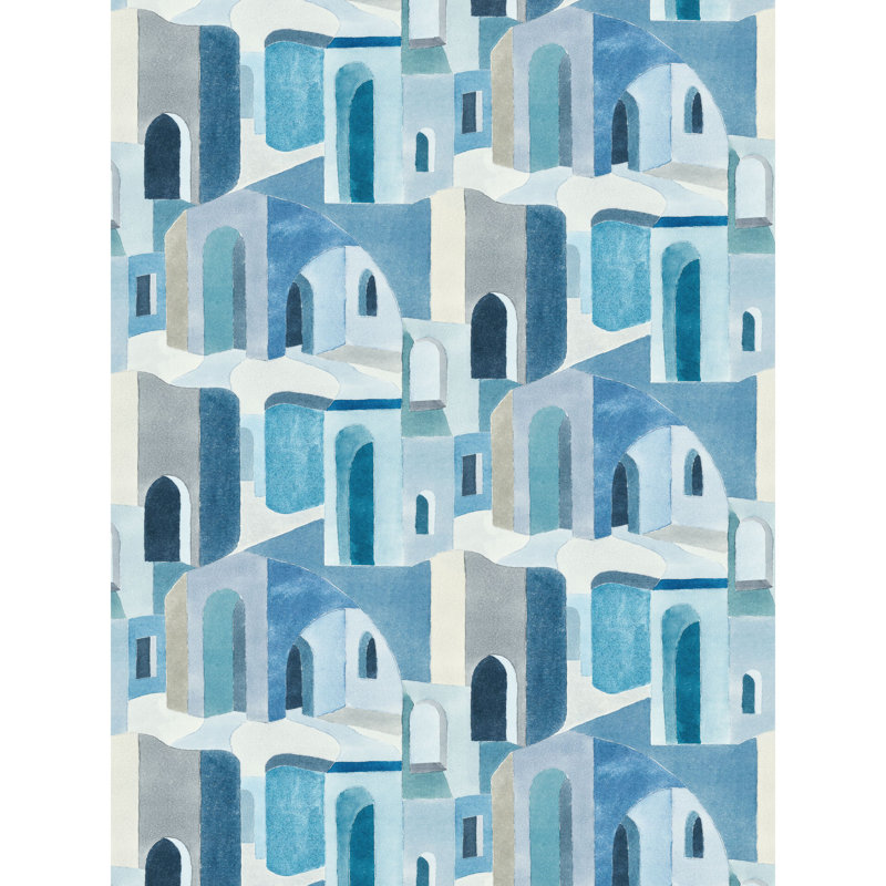 Sahara Riad Cotton Print, Mediterranean