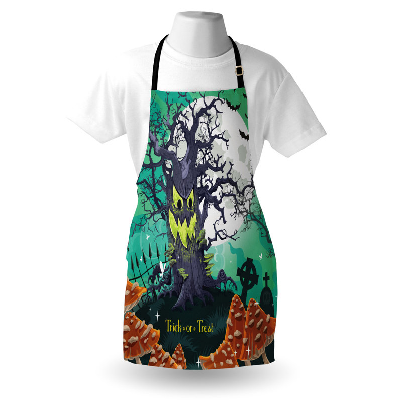 No Pattern Bib Apron