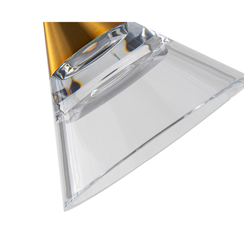 Modern 1 Light LED Acrylic Shade Pendant