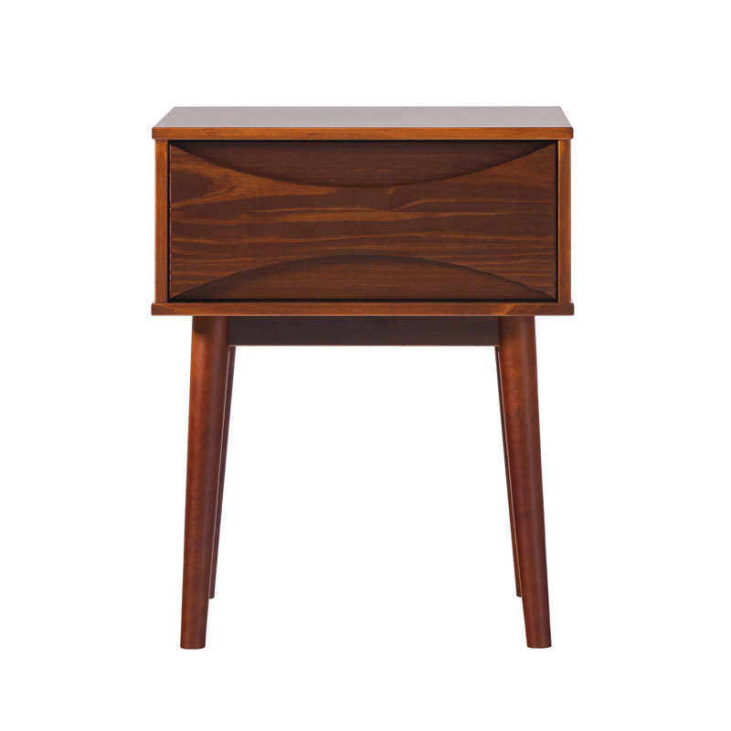 Table de chevet 1 tiroir Mid-Century