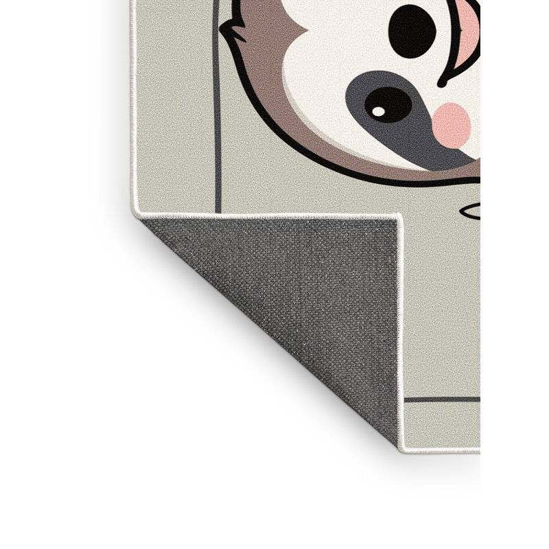 Tapis pour enfants East Urban Home, Rectangulaire 8 pi x 10 pi