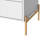 Jasper 25" Modern 2-Drawer Nightstand in White-385844995