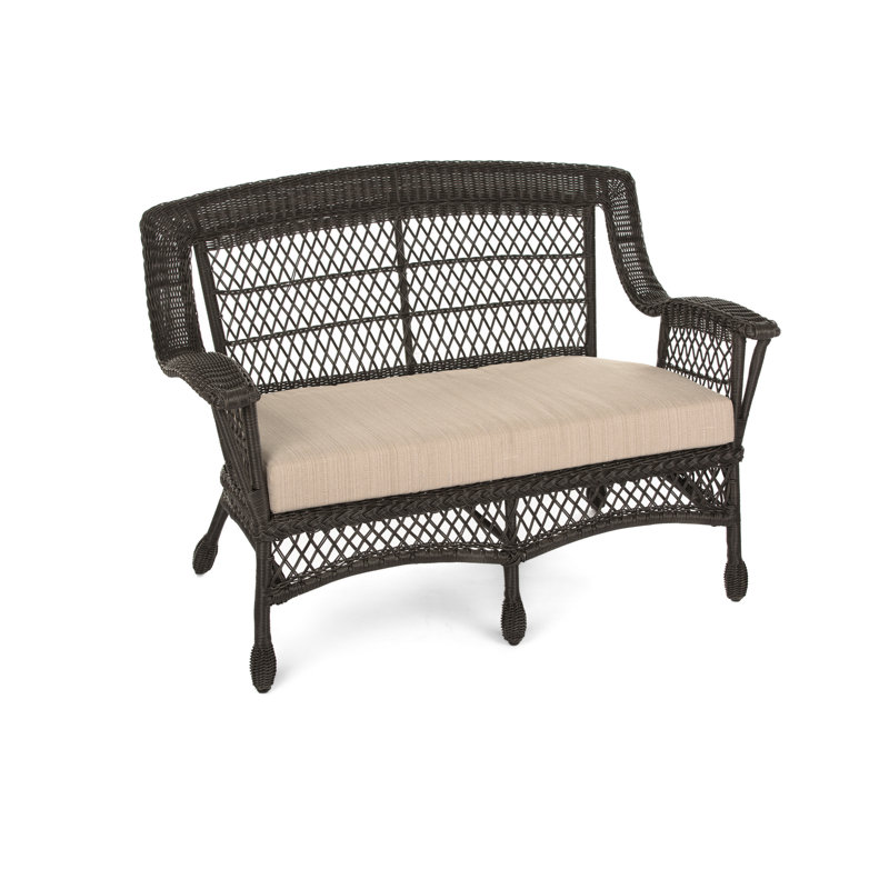 Causeuse de jardin extérieur avec coussins Densmore