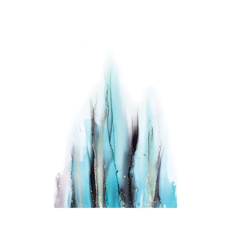 «Ribbons» par Spell rebond Fine Art - reproduction d'art, Toile tendue, 12" H x 8" W x0.75" D, Pas de tapis