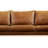 Girona 88" Full-Grain Genuine Italian Leather Sofa
