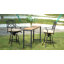 Tabouret de bar pivotant en aluminium 29,65 po avec coussin Sunbrella® Kenya-1379914861