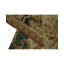 Needlepoint Wool Oriental Area Rug in Beige/Dark Green