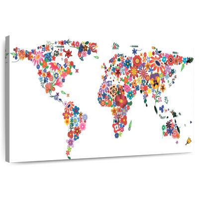 Harnek Flowers World Map