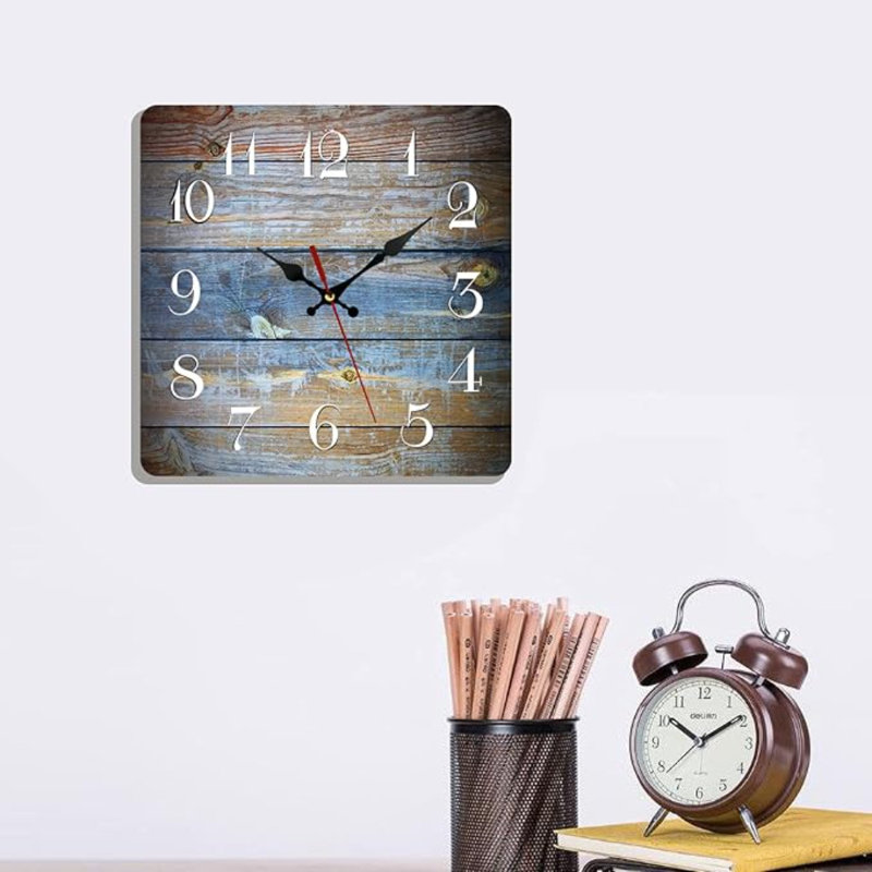 Horloge murale en bois Artslock