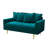 Madalinn 58'' Velvet Loveseat-1294829411