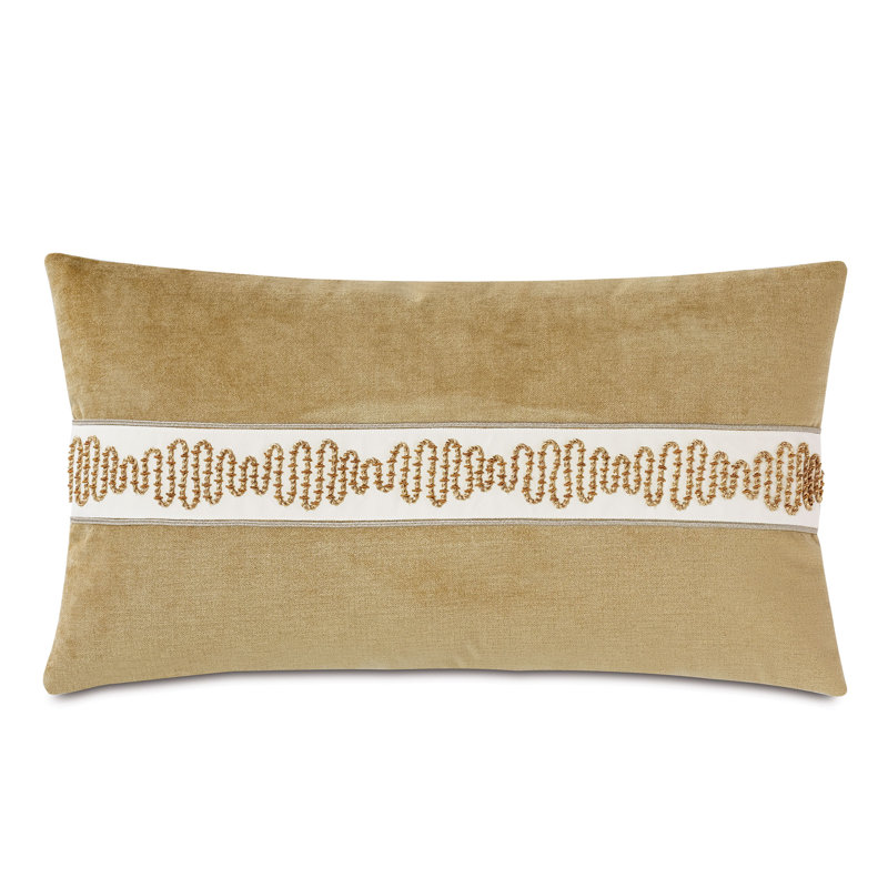Marceau Velvet Lumbar Pillow Cover & Insert