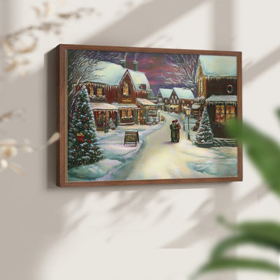 Chirstmas Art-CDLXXXIV -Framed Print - Restickable