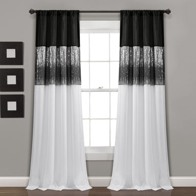 Semi Sheer Curtain Single Panel