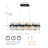 Polaris 20 - Light Dimmable Square / Rectangle Chandelier-1614281601