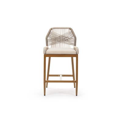 Giustino Outdoor Indoor Patio Bar Stool by George Oliver