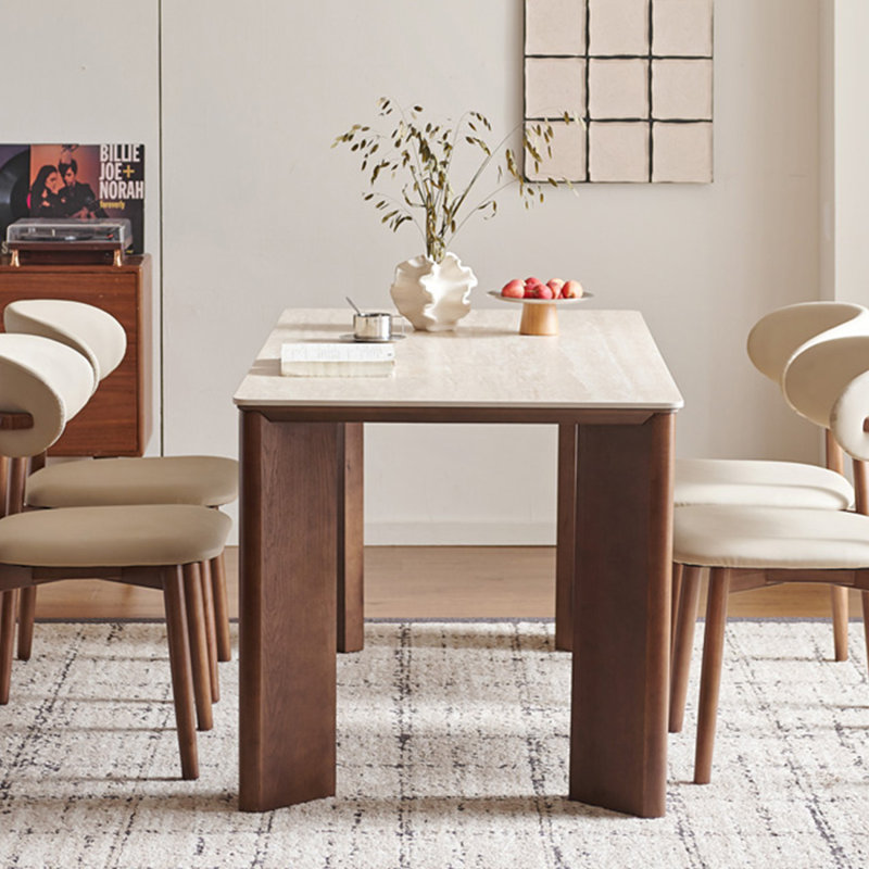 Une table de salle à manger élégante et pratique., H 29,53 po x L 70,87 po x l 35,43 po