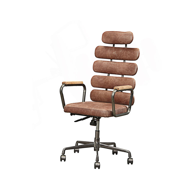 Fauteuil de direction rétro à hauteur réglable Vintage
