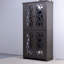 Ranee avec 4 portes en miroir en acrylique et tablettes réglables-2054820628