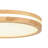 Natural Wood Circular Dimmable LED Ceiling Light