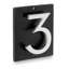 Plaque d’adresse murale sur 1 ligne flottante-41299903-41299661-41303799