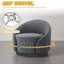 Aunna 89.2Cm Wide Swivel Barrel Chair-100148587