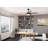 44" Anisten ENERGY STAR® 5-Blade Standard Ceiling Fan with Pull Chain and LED Light Kit Included-95545316-95545317-95545318