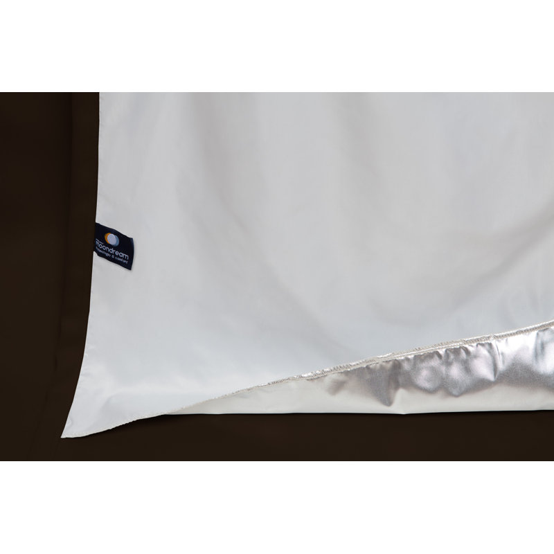 Rauseo Blackout Curtain Single Panel, Chestnut