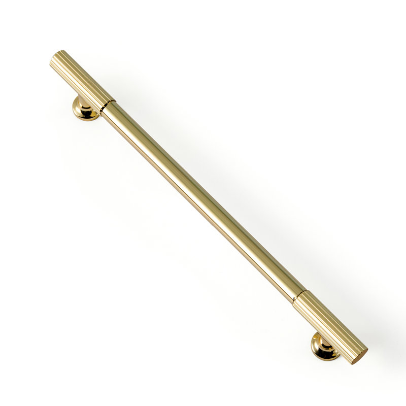 Ensemble de poignées 3 po, Polished Gold, 6 5/16"