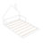 Full Size Wood Bed With Appealing House-Shaped Headboard In White Tone - Build Floor-947678618-947678613