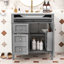 Clista Bathroom Vanity with Top Sink and 2 Drawers and a Tip-out Drawer-1074704929