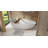 Badeloft 72.8" x 32.7" Freestanding Soaking Stone Resin Bathtub with Overflow and Drain BW-01-XL-M in Matte White-35943471