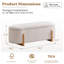 Banc de rangement rembourré 51,2 po-943135543
