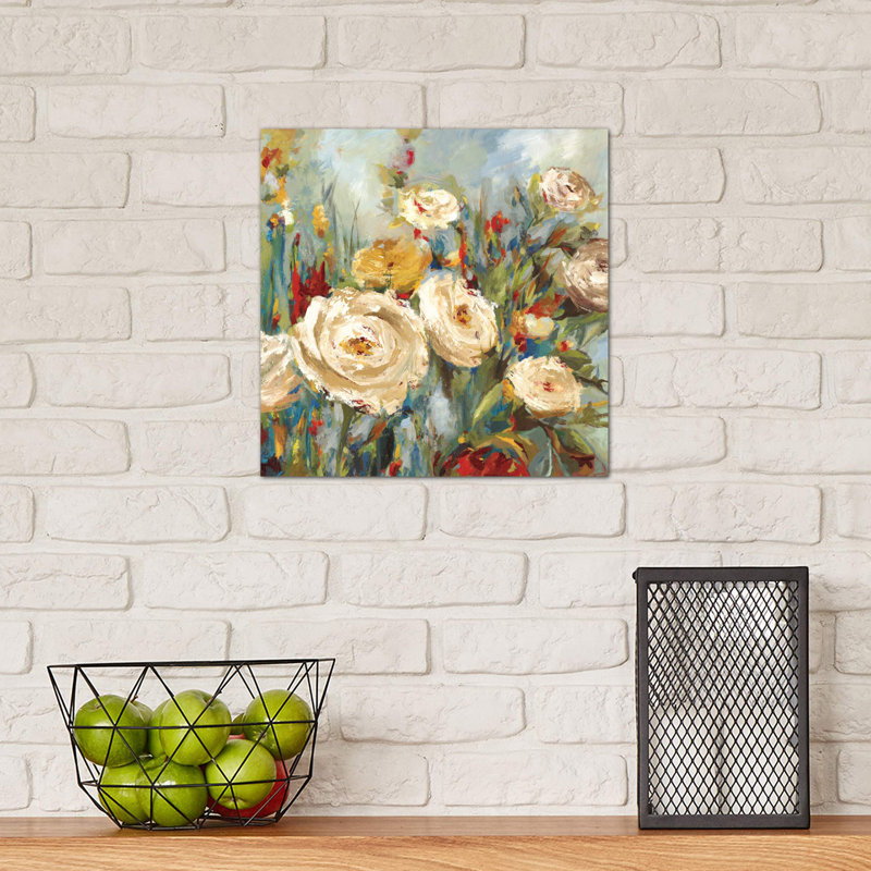 Calico Fields 1 Piece Wrapped Canvas Painting, 30.48 cm H x 30.48 cm W