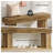 41" Farmhouse Entryway Bench