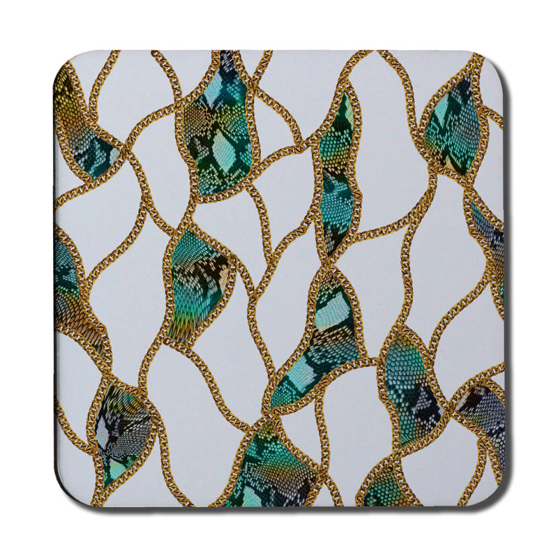 Square 6 Piece Coaster Set