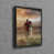 Black Floater Framed selected