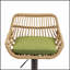 Ensemble de 2 tabourets pivotants, hauteur de comptoir réglable avec dossier ergonomique et repose-pieds pour une assise confortable-943772930