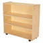 3 Compartment Birch Plywood Shelving Unit