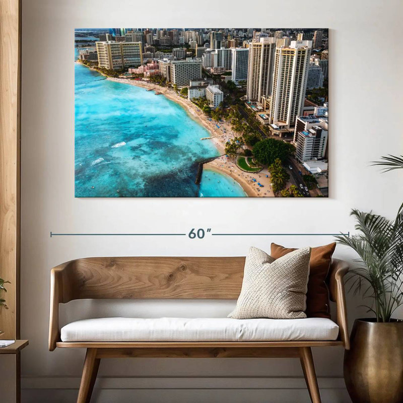 Gillard Waikiki Gillard Coastline, H 34 po x l 51 po