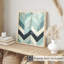 Motif abstrait chevron abstrait III, reproduction d'art non encadrée-1224830281