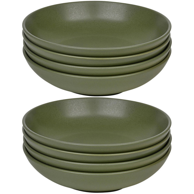 17 Stories Ceramic Serving Bowl, Green