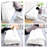 Sit-up Back Comfort Velvet Headboard Wedge Reading Pillow Triangular Backrest Back Support Compression-100500648-56420210