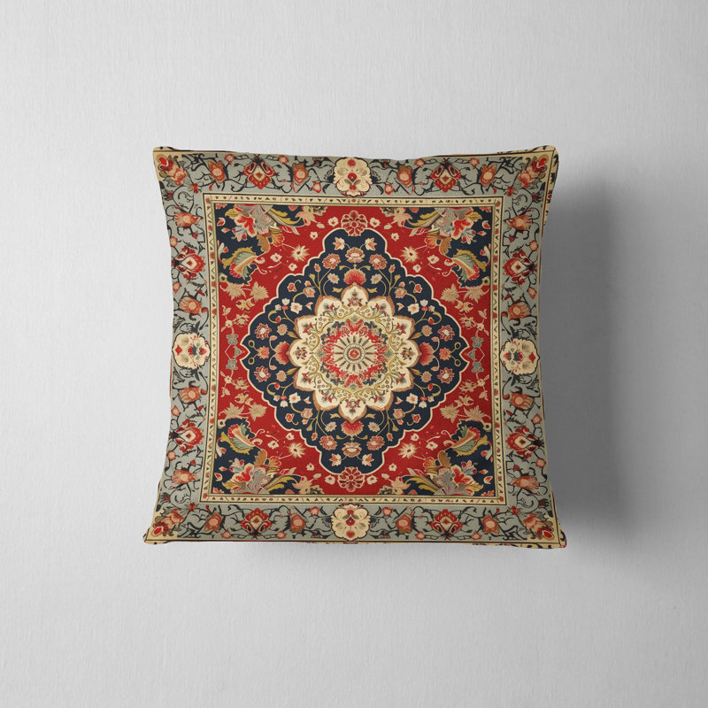 Housse de coussin Azra Eastern Elegance, H 22 po x l 22 po