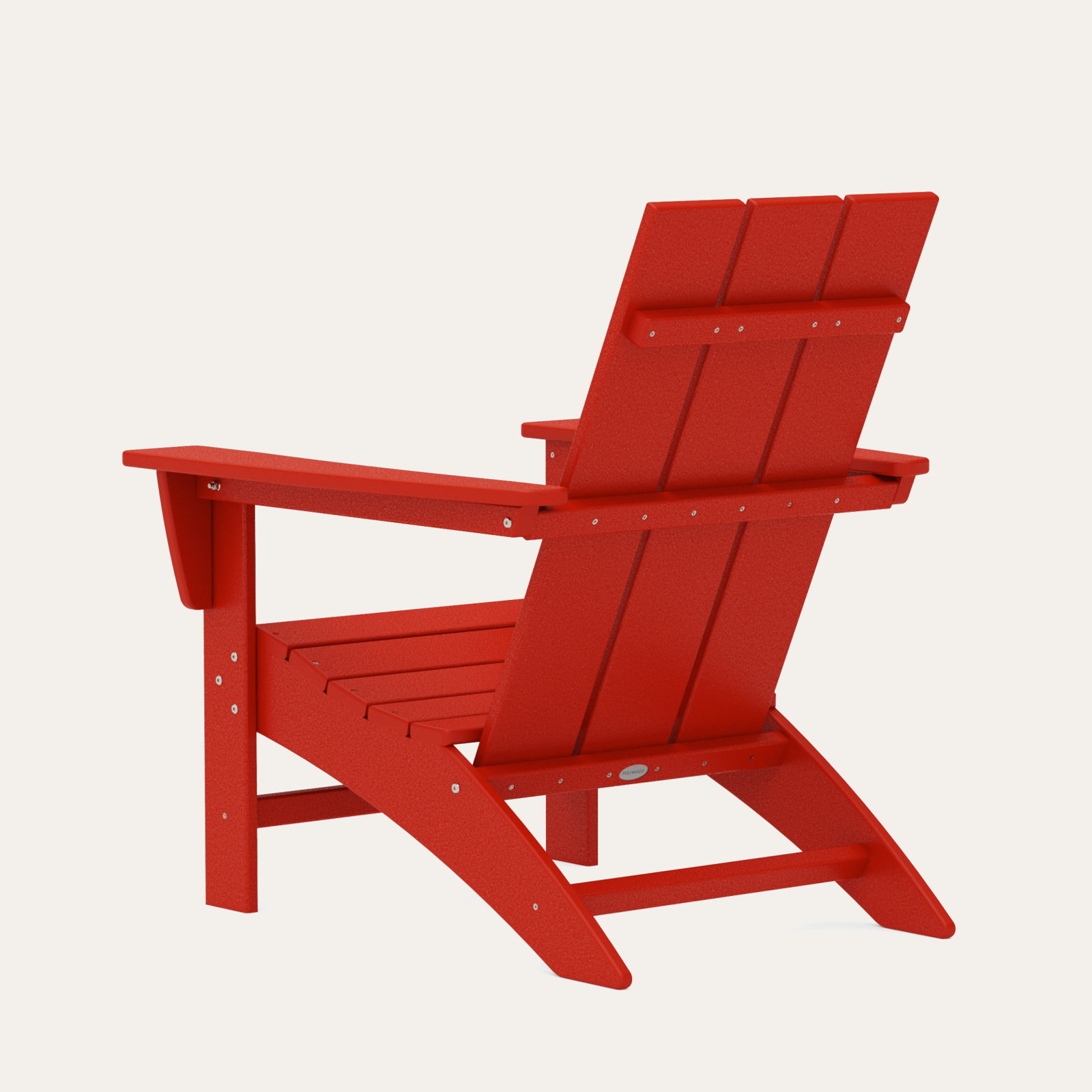 POLYWOOD® Modern Adirondack Chair, Sunset Red