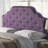 Queen & Full Sized Headboard In Purple, Contemporary Style With Hand-Crafted Trim, Elevates Bedroom, 61.18 In. Depth X 2.69 Width 51.78 Height, 19.12 Lb Weight Purple Fabric Upholstered For Bed,