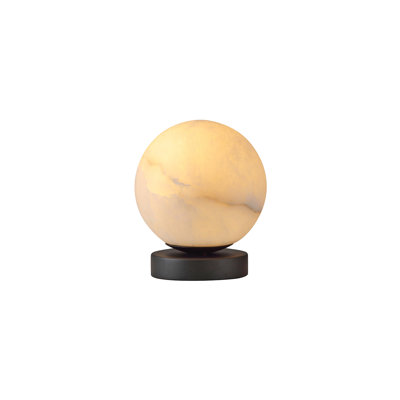 Moonlit Alabaster Table Lamp