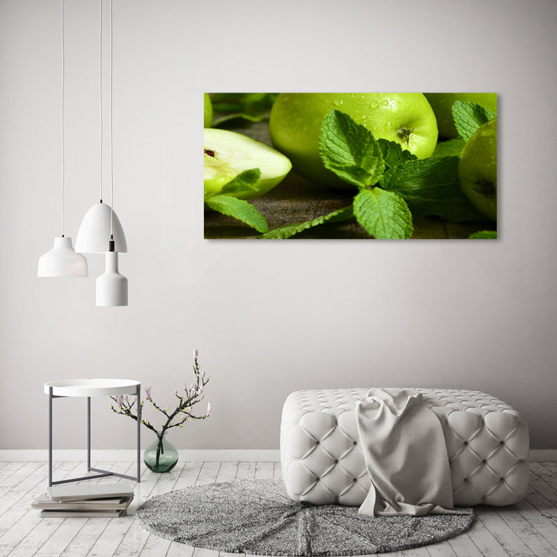 Green Apples - Wrapped Canvas Print